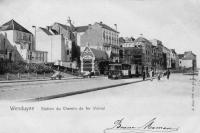 postkaart van Wenduine Station de Chemin de fer Vicinal