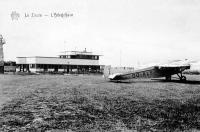 carte postale ancienne de Le Zoute L'Aéro-Gare