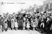 carte postale ancienne de Blankenberge Le Troubadour