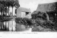 carte postale ancienne de Marke Ferme flamande à Marcke