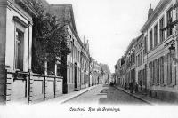 carte postale ancienne de Courtrai Rue de Groeninge