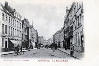 postkaart van Kortrijk La rue de Lille