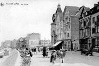 carte postale ancienne de Knokke La Digue