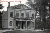 carte postale ancienne de Waregem Château du baron Casier