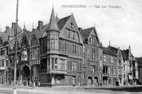 carte postale ancienne de Middelkerke Villa Les Tourelles