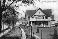 carte postale ancienne de Le Zoute L'avenue de Kerkove - Villas le Chantreau et Tarona