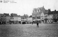 carte postale ancienne de Roulers La Grand Place