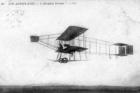 carte postale ancienne de Avions L'Aéroplane Farman