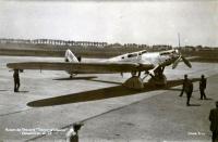 postkaart van Vliegtuigen Avion de record - Trait d'union Dewoitine D.33 Record du monde 10500kms en circuit fermé.