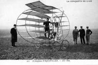 carte postale ancienne de Avions L'aéroplane du marquis d'Equevilley