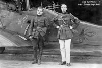 carte postale ancienne de Aviateurs Nos aviateurs:  Lieutenant Dubost et Sergent Boël