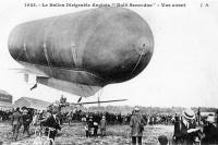 carte postale ancienne de Dirigeables Le ballon dirigeable Anglais Nulli Secundus