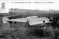 carte postale ancienne de Avions L'aéroplane N° 4 de M. Blériot