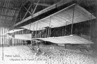 carte postale ancienne de Avions L'aéroplane de M. Farman