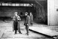 carte postale ancienne de Aviateurs Meeting d'aviation à Stockel - Lanser, le jeune et célèbre aviateur belge