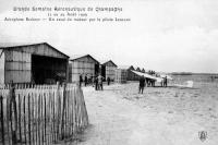 carte postale ancienne de Avions Aéroplane Blériot - un essai du moteur par le pilote Leblanc
