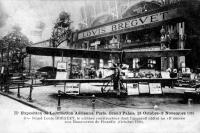 carte postale ancienne de Avions Stand Louis Bréguet , Paris - Grand Palais