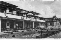carte postale ancienne de Aéroports Haren - Aéroport de Bruxelles - Hôtel-Restaurant Avia-Palace