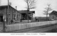 carte postale ancienne de Aéroports Diest-Schaffen - Plaine d'aviation