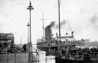 Ostende La Malle Princesse Marie-José en partance pour l'Angleterre