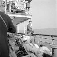 Mer du Nord Traversée Ostende - Douvres sur la malle Prince Baudouin