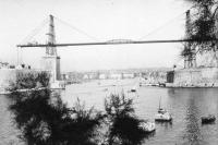  Toegang tot de oude haven en de transportbrug