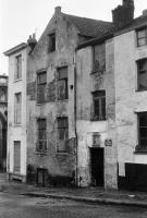 Bruxelles  Impasse de la trompe au 33 de la rue des denrées. L'impasse est démolie en 1957