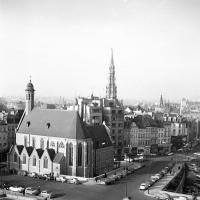 Bruxelles Chapelle Ste Marie-Madeleine et la rue de la Madeleine