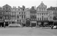 Bruxelles rue du marché aux herbes café la rotonde devenu le Quick