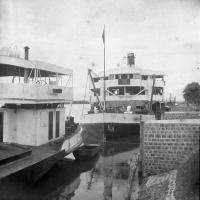 Congo Quais de l'Otraco - Le bateau capitaine Hanssens
