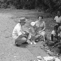 Congo Belge Vente de bananes