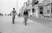 Blankenberge A vélo sur la digue