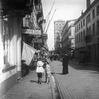 Blankenberge Rue de l'église près de l'hôtel de Bavière