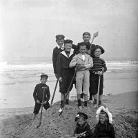  Op de strand van Blankenberge