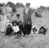  Familie in de duinen