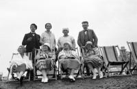 Blankenberge Photo de famille sur la plage