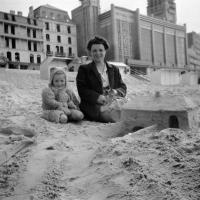  Op het strand voor casino Op het strand voor casino