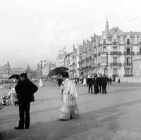 Ostende La digue.