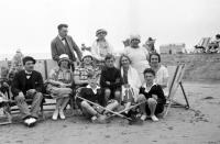  Familiefoto op het strand