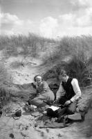  Aan het werk in de duinen