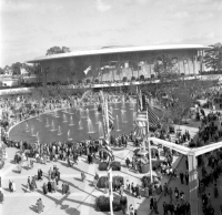 Expo58 Bruxelles Le pavillon des Etats-Unis