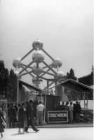 Expo58 Bruxelles  Station telélift direction Etoile-Nation