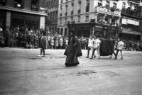 Boulevard Anspach Défilé de l'Ommegang