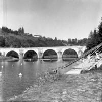 Chiny La zone de baignade de la Plage du Pont Saint-Nicolas