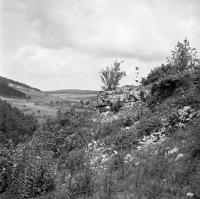 Belvaux vue sur les campagnes et le village de Belvaux