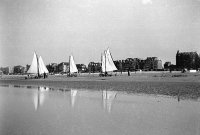 Côte Belge Chars à voile à la côte Belge