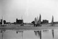 Côte Belge Chars à voile à la côte Belge