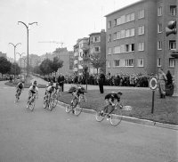  Le critérium du tour de France à Woluwe en 1960 (avenue de Brocqueville)