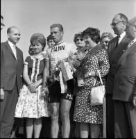 Ganshoren Jos Vloeberghs vainqueur du Circuit du Brabant Occidental le 10 juin 1962