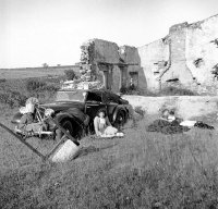 Le Léchat (Lot et Garonne) Traction avant lors de la débacle